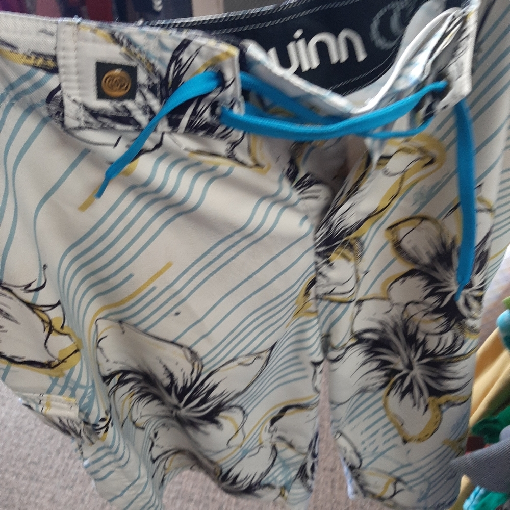 Mens swim trunks.